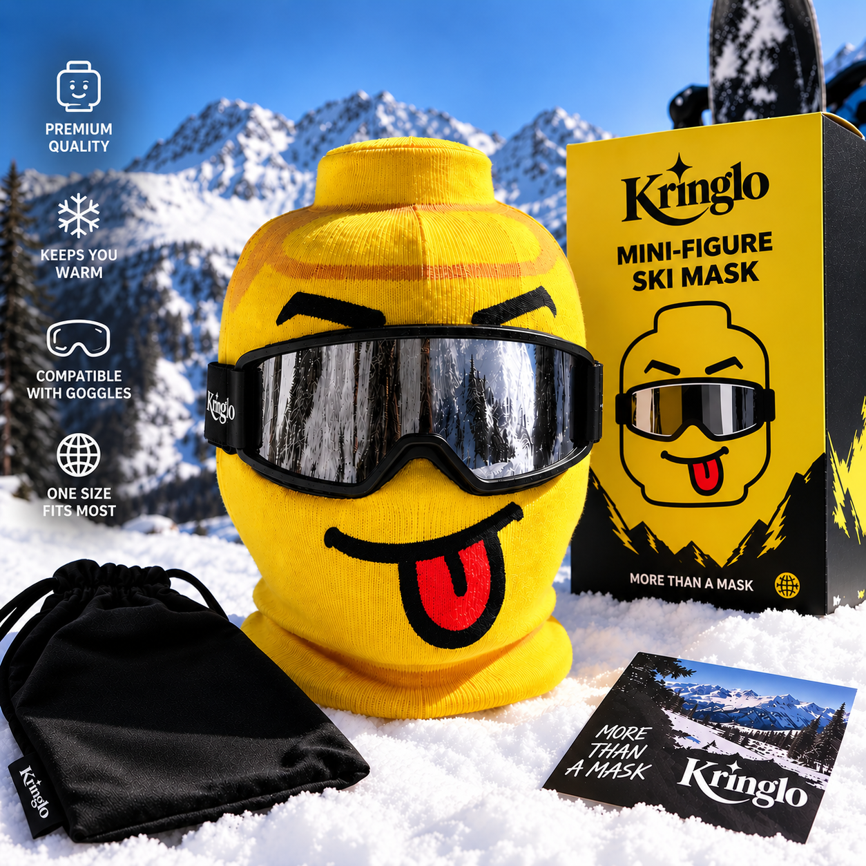 Kringlo- Mini-figure Balaclava